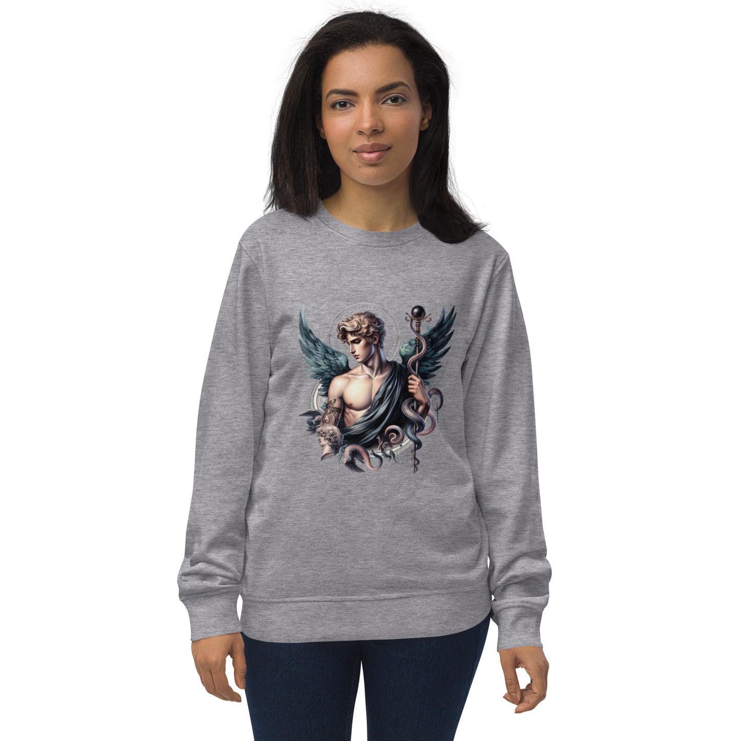 Unisex organic sweatshirt mitologic