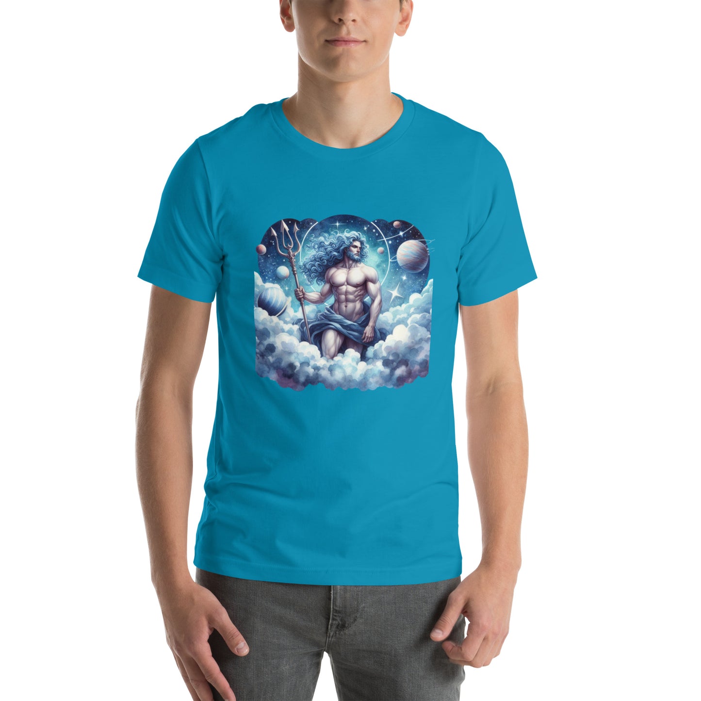 Camiseta de manga corta unisex mitologic