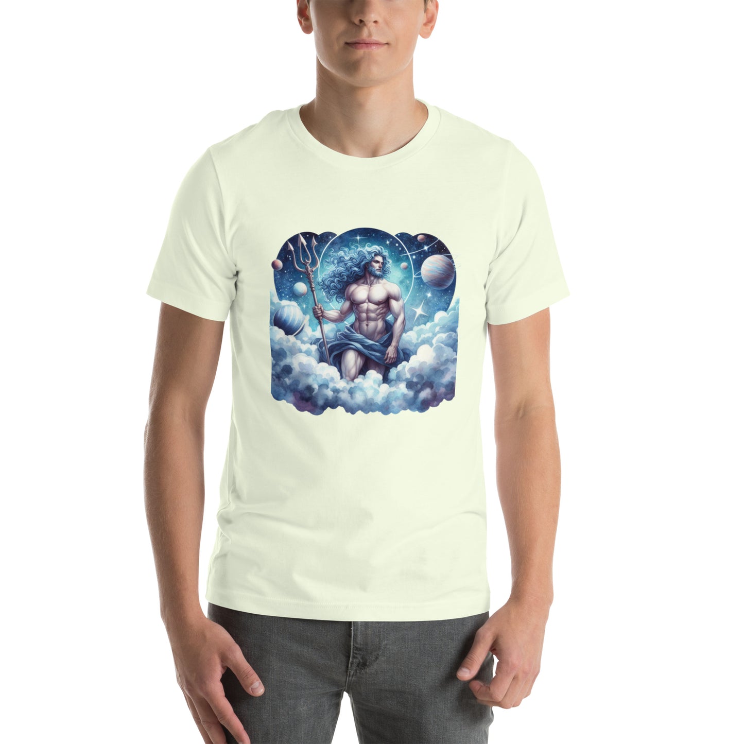 Camiseta de manga corta unisex mitologic